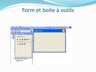 Form et boite à outils
 