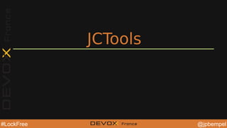 @jpbempel#LockFree @YourTwitterHandle@YourTwitterHandle@jpbempel#LockFree
JCTools
 