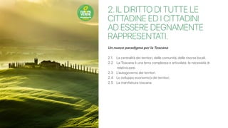 Elezioni regionali Toscana 2020 programma Europa Verde Tetti Eros