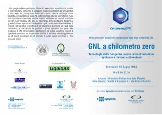 Programma - "GNL a chilometro zero" - 16 Luglio 2014 - Ancona