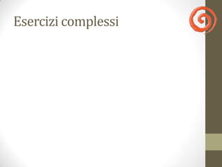 Trova il massimo tra 5 numeri
Domanda        Risposta
Chi lo usa     Utente
Obiettivo      Trovare il massimo tra 5 numeri positivi inseriti
Input          5 numeri
Output         Il massimo dei numeri inseriti
Procedimento   1. Imposto un contatore a 0
               2. Imposto il massimo a 0
               3. Inserisco un numero
               4. Verifico se il numero è maggiore del
                  massimo e nel caso aggiorno il massimo
               5. Incremento il contatore
               6. Se il contatore è < di 5 torno al punto 3
               7. Stampo il massimo
Casi limite    Inserisco dei numeri negativi
Test           Dato 10, 3, 6, 34 e 17 deve restituire 34
 