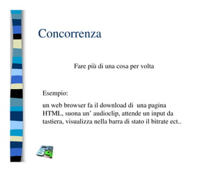 Programmazione concorrente in Java (vecchio modello)