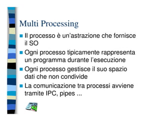 Programmazione concorrente in Java (vecchio modello)