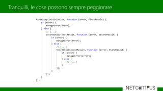 Tranquilli, le cose possono sempre peggiorare
 
