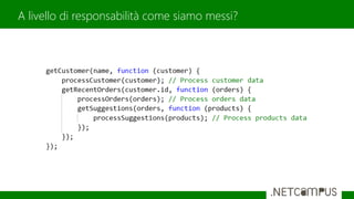 A livello di responsabilità come siamo messi?
 