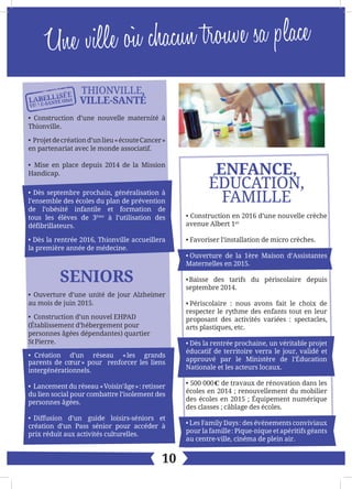 Programme bilan thionville au coeur