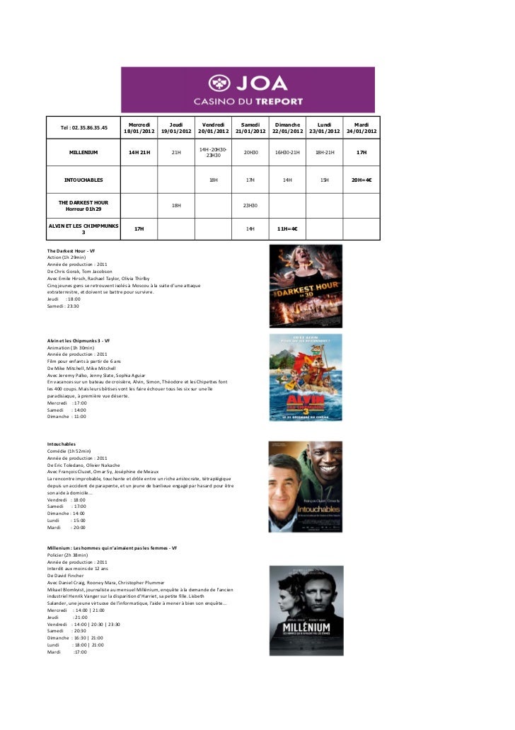 Cinema Casino Lavelanet Programme