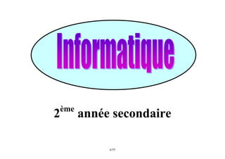 55
/
6
2ème
année secondaire
 