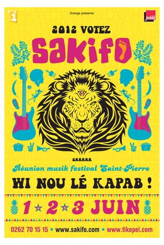 Programme Sakifo 2012