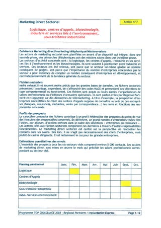Programme 2003 Top Croissance