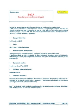 Programme 2003 Top Croissance