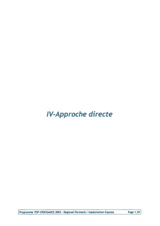 Programme 2003 Top Croissance