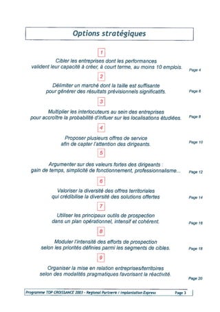 Programme 2003 Top Croissance