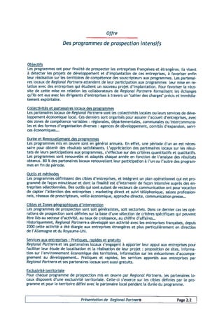 Programme 2004 Acti Projet