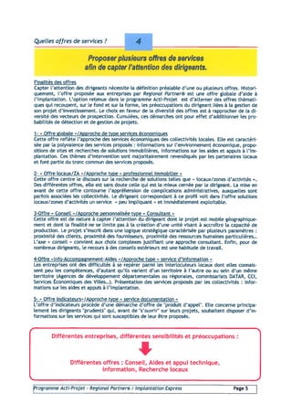 Programme 2004 Acti Projet