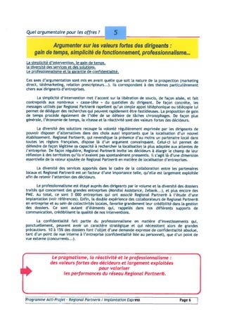 Programme 2004 Acti Projet