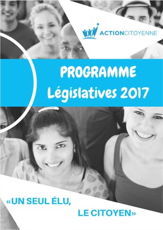 PROGRAMME
Législatives 2017
 