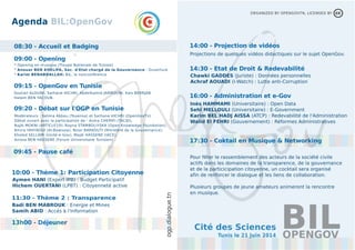 Programme BIL:OpenGov Tunisie (21 juin 2014)