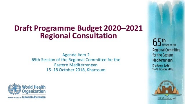 Programme Budget 2020 2021 English