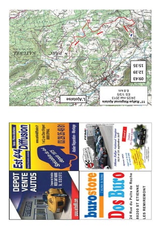 L’Ajolaise
24RueduPuitsdeRoche
88200STETIENNE
LESREMIREMONT
 