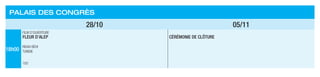 Palais des Congrès
28/10 05/11
18h00
Film d’ouverture
FLEUR D’ALEP
Ridah béhi
Tunisie
Cérémonie de clôture
105’
 