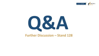 Q&AFurther Discussion – Stand 128
 