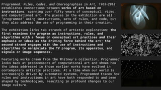 Programmed: at the Whitney Museum | PPT