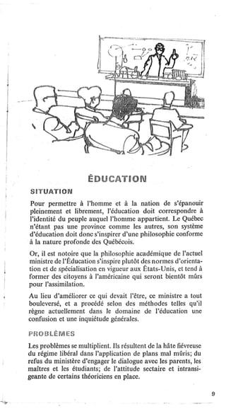 Programme de l'Union Nationale (1966)