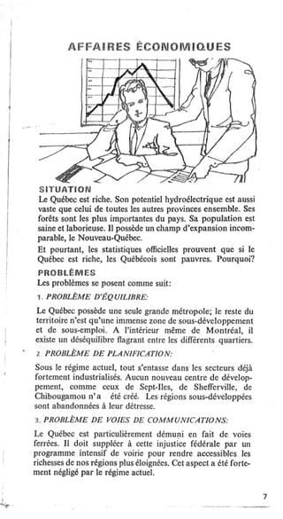 Programme de l'Union Nationale (1966)