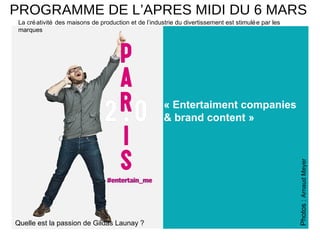 Antoine D'Herbrail, Directeur Commercial Cross Media &
Evènements, NRJ « le double défi Oreo »
http://www.youtube.com/watc...
