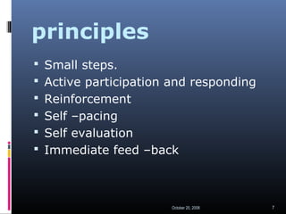 Programmed learning | PPT