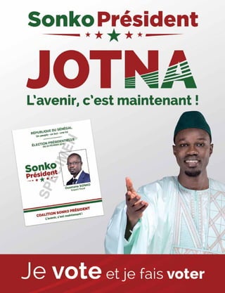 Programme jotna de Ousmane SONKO