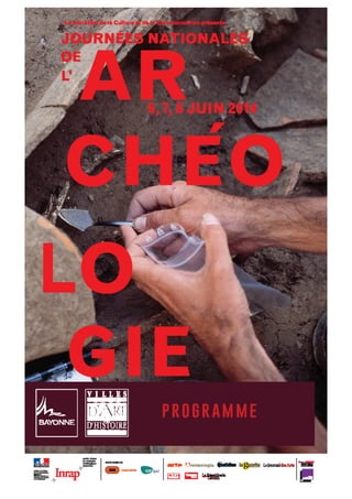 Bayonne : Programme des Journees Nationales d'Archeologie 2014