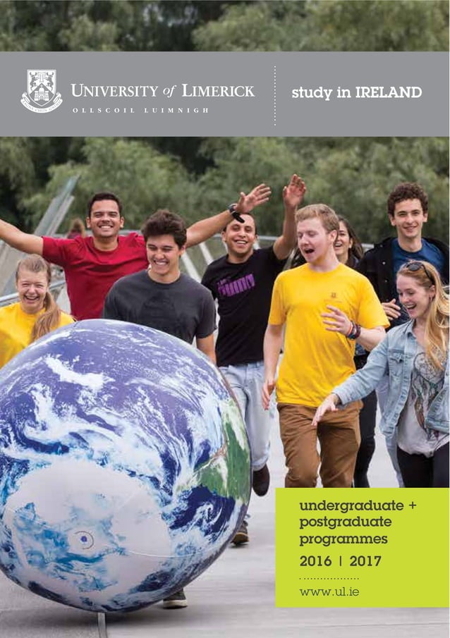 University of Limerick Programme listing 2016 7 PDF