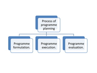 Programme planning skills and basis | PPTX | Business | Business and ...