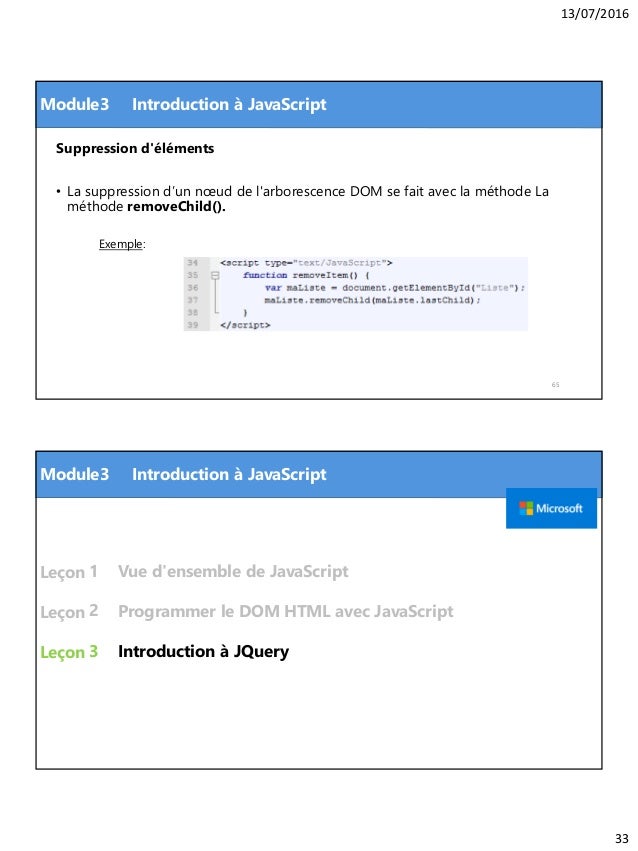 Programmer en html5, css 3 et java script (70 480)