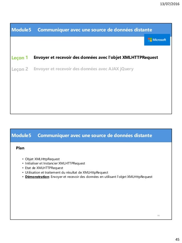 Programmer en html5, css 3 et java script (70 480)