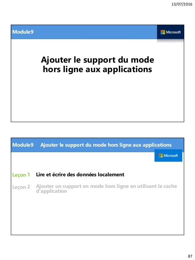 Programmer en html5, css 3 et java script (70 480)