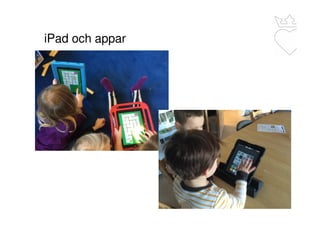 iPad och appar
 