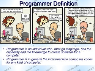Programmer(Programming) == Poet(Poetry) | PPT