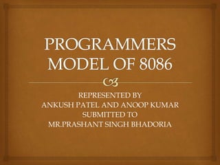 Programmers model of 8086 | PPTX