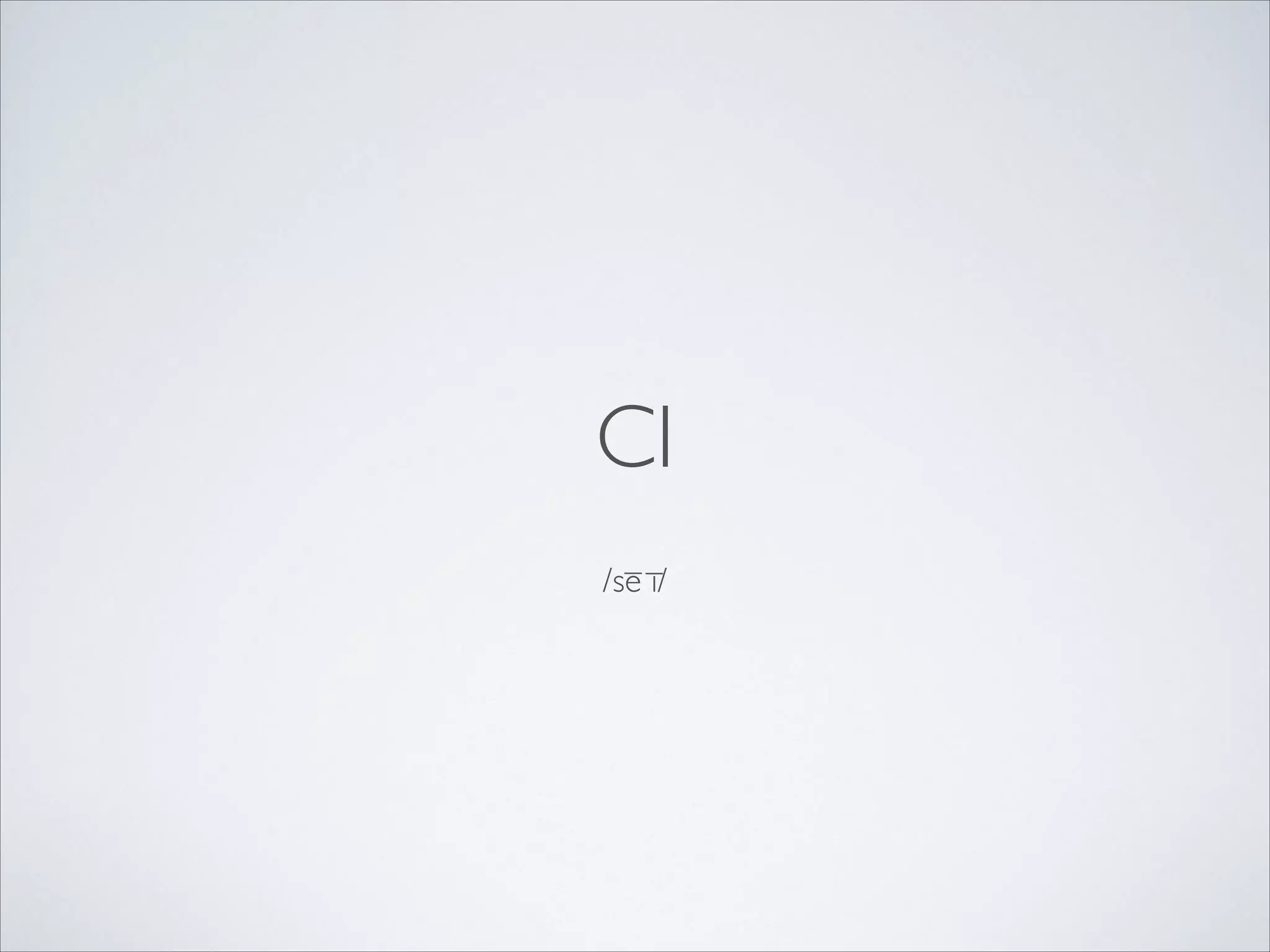 CI
/sē ī/

 