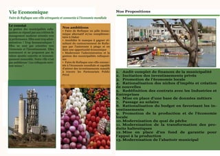 Programme de la coalition Tenguedj Jogna
