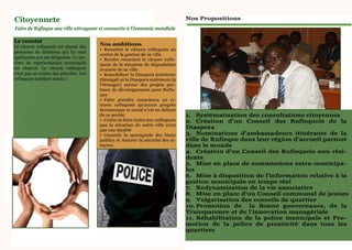 Programme de la coalition Tenguedj Jogna