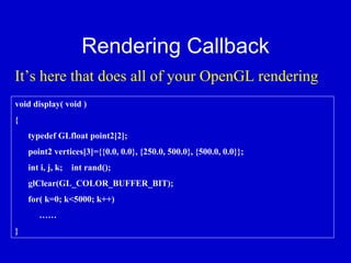 OpenGL Introduction. | PDF