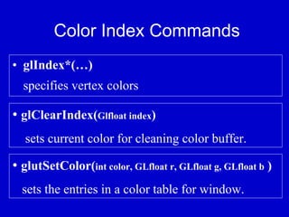 OpenGL Introduction. | PDF
