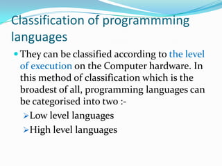 Introduction to Programming By Wathika F. Maina | PPT