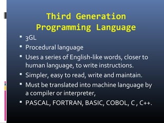 Programming | PPT