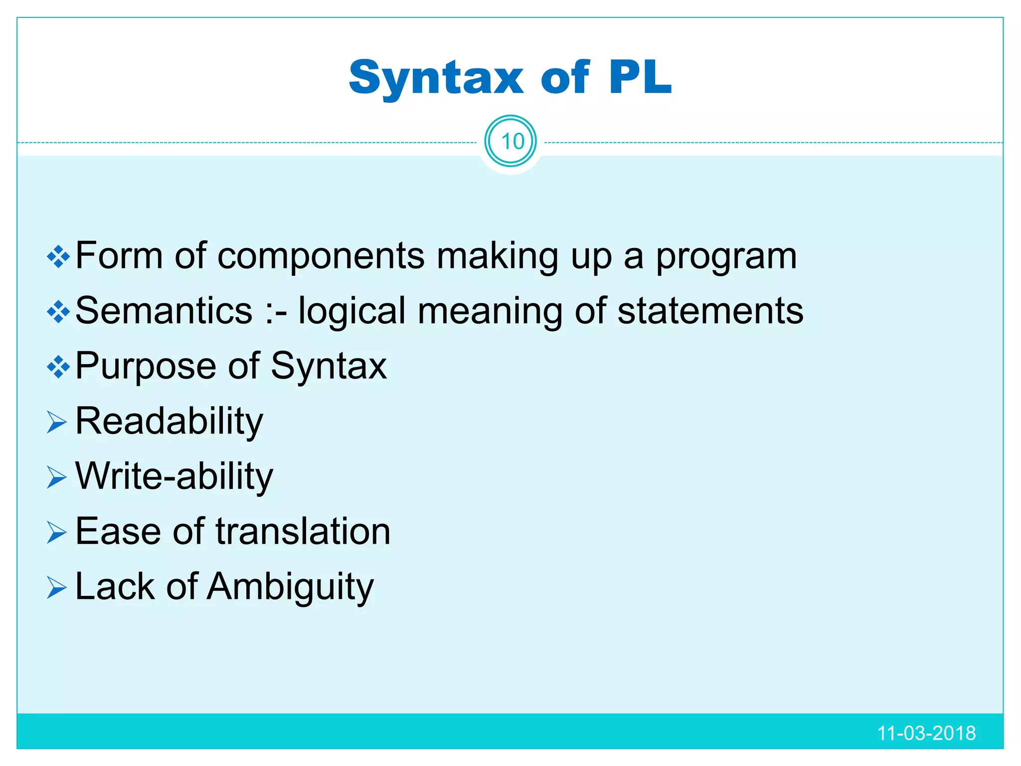 WHAT IS A PROGRAMMING LANGUAGE visual data 4