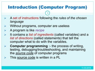 Programming.language | PPTX